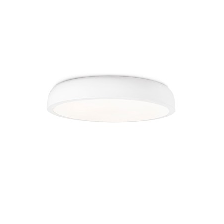 Lampe plafond aluminium LED intégré blanc brillant ANDECHY