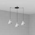 Lampe de plafond en acier E27 noir EL RACÓ