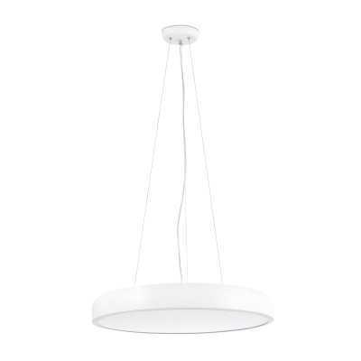 Lampe plafond aluminium LED intégré blanc brillant VAYRES