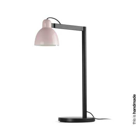 Lampe de table en acier E27 noir SABLOT