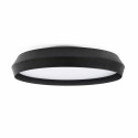 Lampe mur aluminium LED intégré noir NESTIER