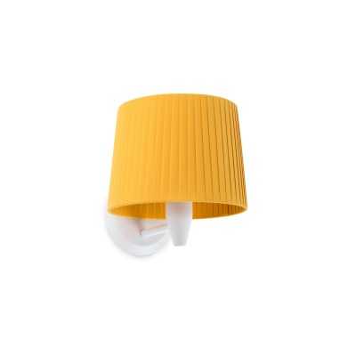 Lampe murale en acier E27 blanc KERYEL