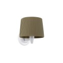 Lampe murale en acier E27 blanc ANDANCE