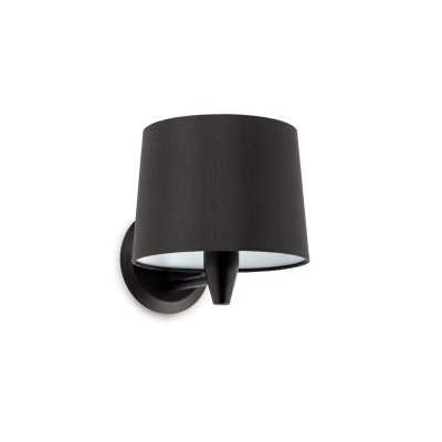 Lampe murale en acier E27 noir mat THOREY