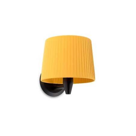 Lampe murale en acier E27 noir GALAURE