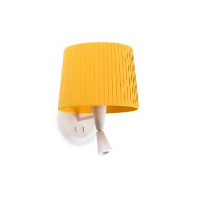 Lampe murale en acier E27 blanc mat SAVIGNY