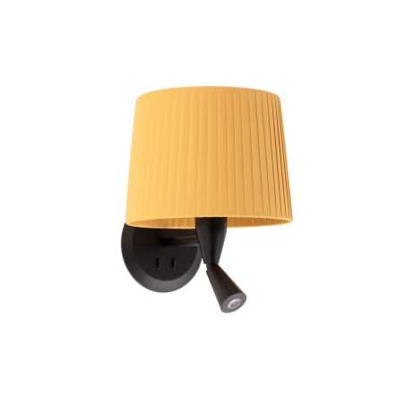 Lampe murale en acier E27 noir mat VENDÔME