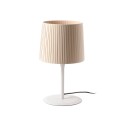 Lampe de table en acier E27 blanc mat TELOCHE