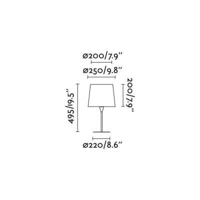 Lampe de table en acier E27 noir mat SERRES