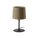 Lampe de table en acier E27 noir mat SANNOIS