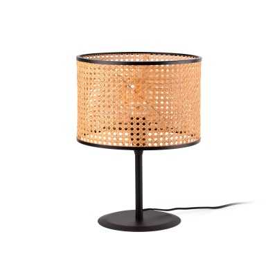 Lampe de table en acier E27 noir mat HUPIERS