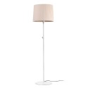 Lampe de sol en acier E27 blanc mat BESSES