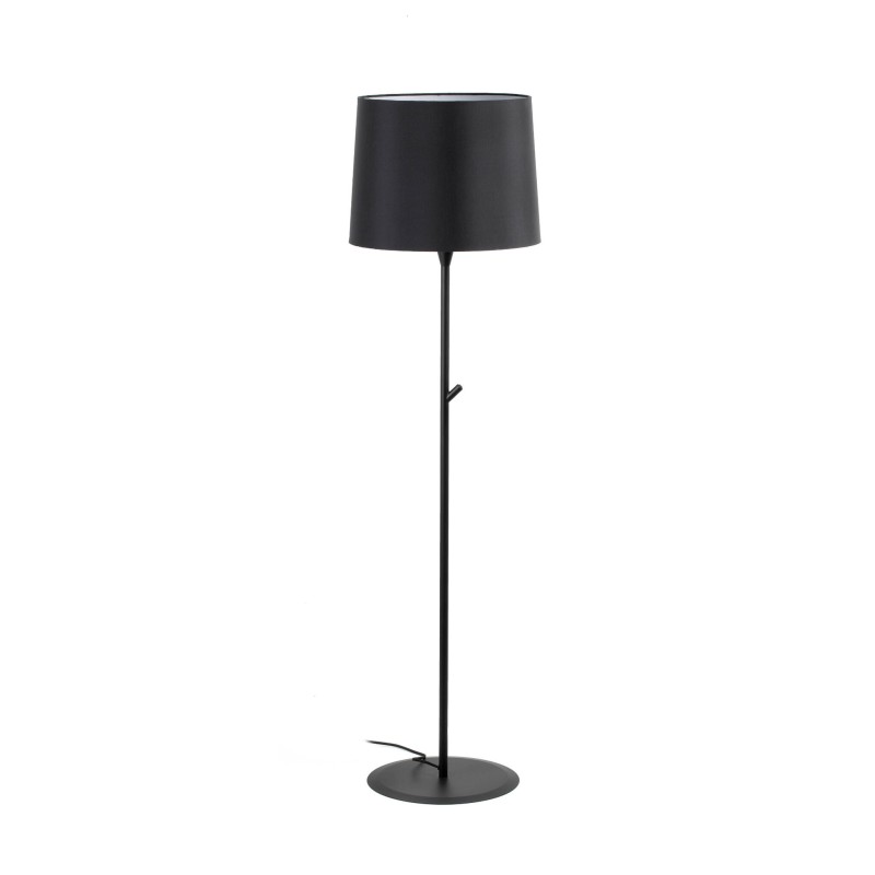 Lampe de sol en acier E27 noir mat BOULES