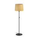 Lampe de sol en acier E27 noir mat ATRIUM