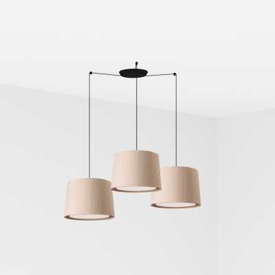 Lampe de plafond en acier E27 noir mat WYLDER
