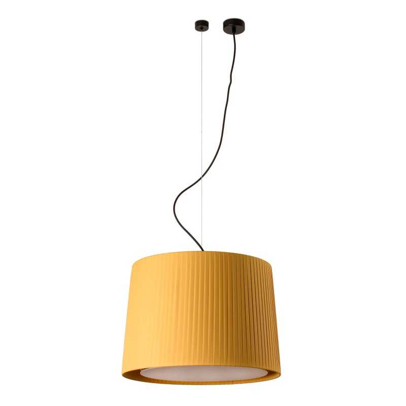 Lampe de plafond en acier E27 noir mat SALEON