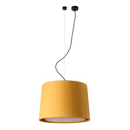 Lampe de plafond en acier E27 noir mat SALEON