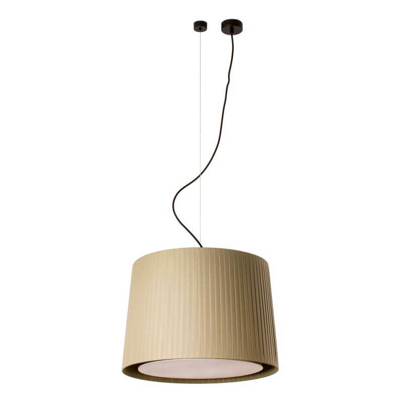 Lampe de plafond en acier E27 noir mat ROUZEDE