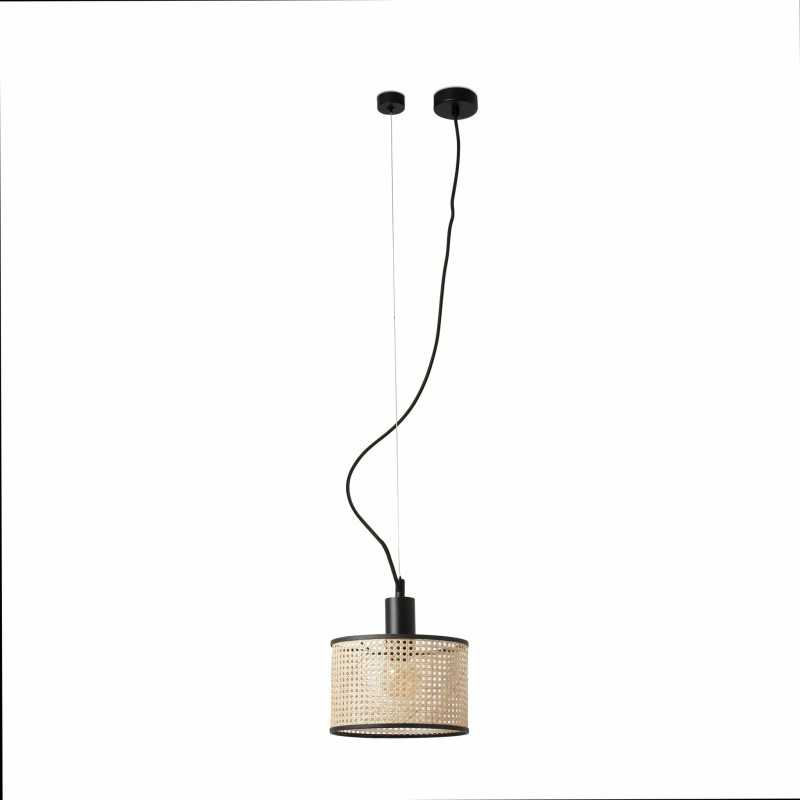 Lampe de plafond en acier E27 noir mat OUCQUES