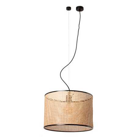 Lampe de plafond en acier E27 noir mat MELESSE