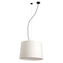 Lampe de plafond en acier E27 noir mat LANGRES