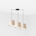 Lampe de plafond en acier E27 noir mat ROLLOT