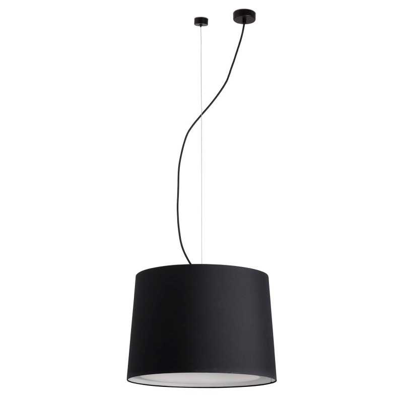 Lampe de plafond en acier E27 noir mat MAZEUIL