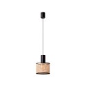 Lampe de plafond en acier E27 noir mat LE VIC