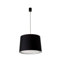 Lampe de plafond en acier E27 noir mat ALSTING