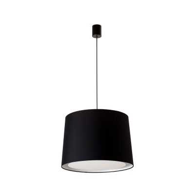 Lampe de plafond en acier E27 noir mat ALSTING