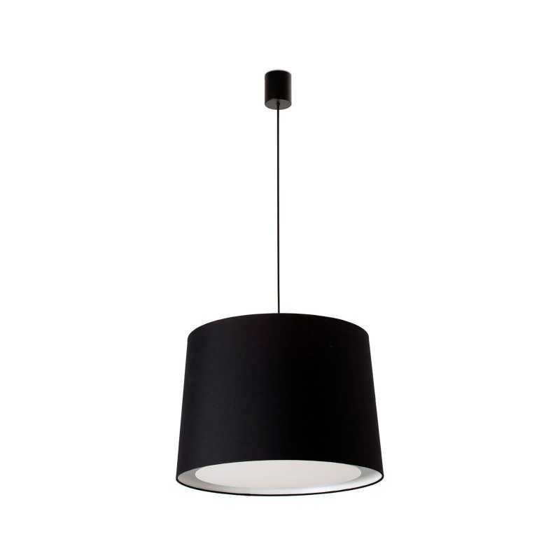 Lampe de plafond en acier E27 noir mat ALSTING