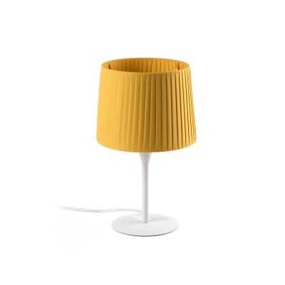 Lampe de table en acier E27 blanc JULHANS