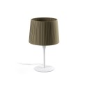 Lampe de table en acier E27 blanc HOMMERT