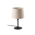Lampe de table en acier E27 noir LEMMES
