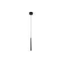 Lampe plafond aluminium LED intégré noir mat HOMMES