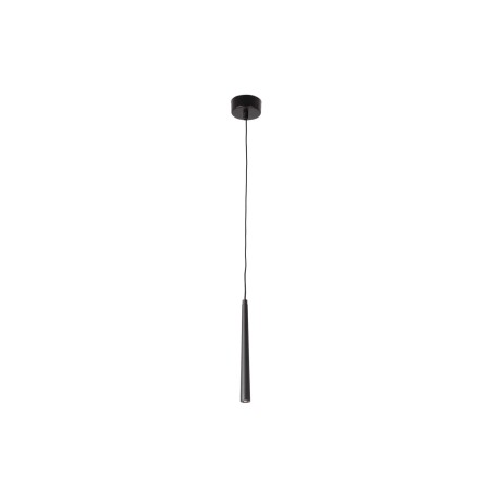 Lampe plafond aluminium LED intégré noir mat HOMMES