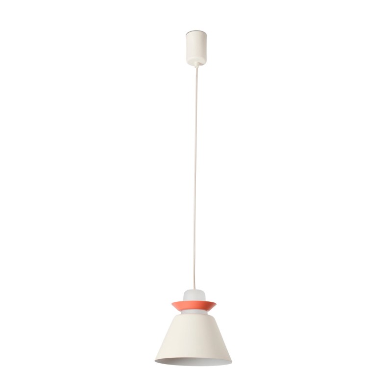 Lampe de plafond en acier E27 beige MONTEL