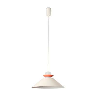 Lampe de plafond en acier E27 beige NEUVIZY