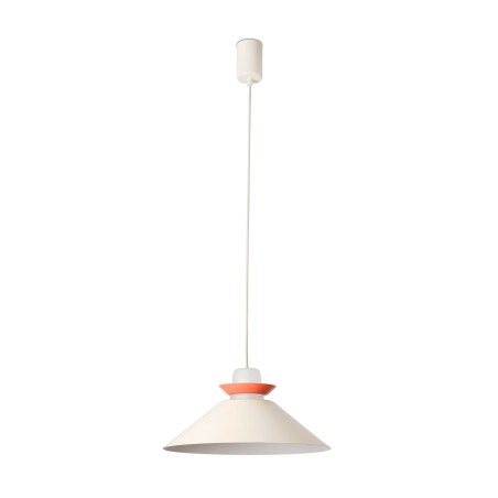 Lampe de plafond en acier E27 beige NEUVIZY