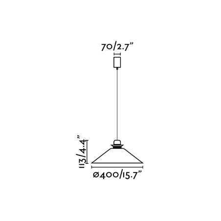 Lampe de plafond en acier E27 beige NEUVIZY