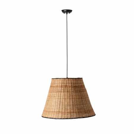 Lampe de plafond en acier E27 noir NAUZON