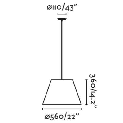 Lampe de plafond en acier E27 noir NAUZON