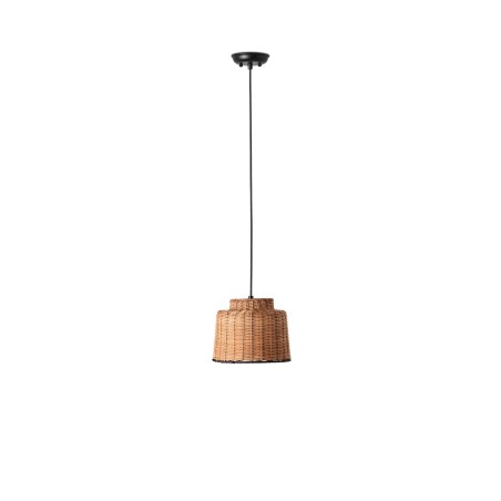 Lampe de plafond en acier E27 noir PASILLY