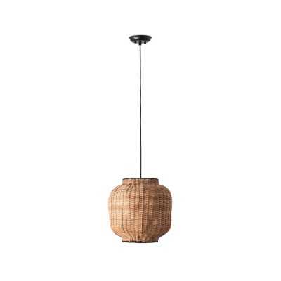 Lampe de plafond en acier E27 noir ORVAUX