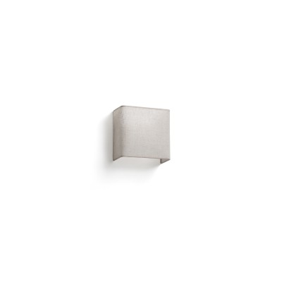 Lampe murale en acier E27 blanc mat BORNES