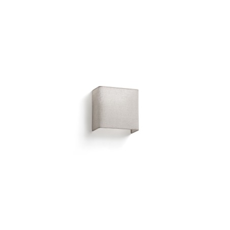 Lampe murale en acier E27 blanc mat BORNES