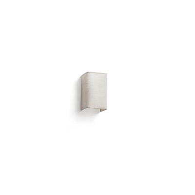 Lampe murale en acier E27 blanc mat PORTETS