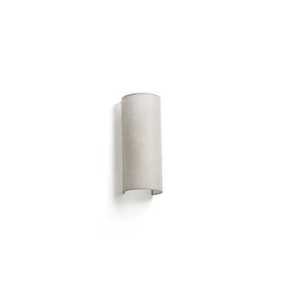 Lampe murale en acier E27 blanc mat BOUSIES