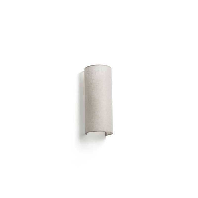Lampe murale en acier E27 blanc mat BOUSIES