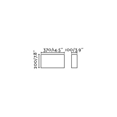 Applique murale en acier E27 blanc mat TAURIAC
